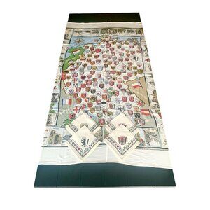 Tablecloth Vintage Germany Souvenir Tablecloth Table Cloth